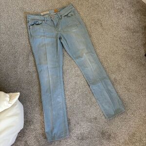 Anthropologie Pilcro & the Letterpress Light Wash Jeans